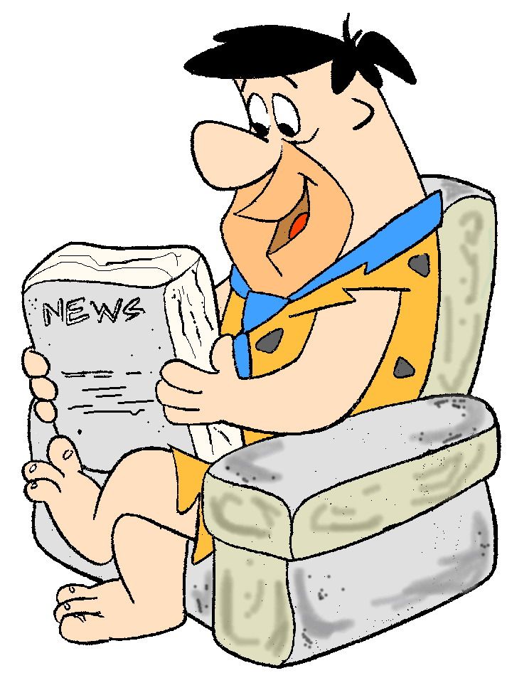713x946 Fred Flintstone! Artcartoons
