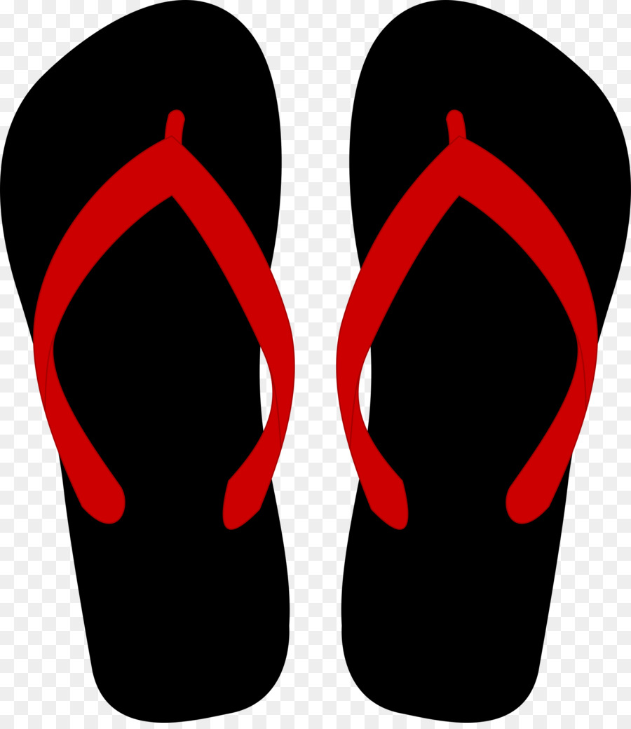 900x1040 Flip Flops Sandal Clothing Clip Art