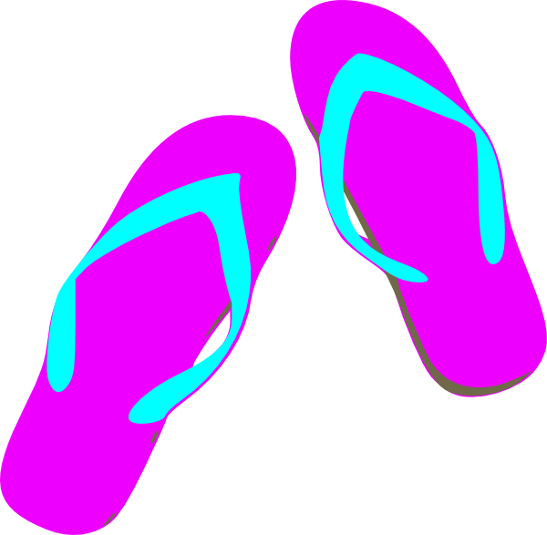 600x587 Flipflop Clip Art