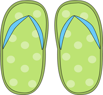 350x321 Flip Flop Clip Art