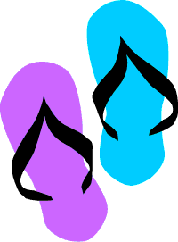 200x271 Free Flip Flop Clip Art Clipart