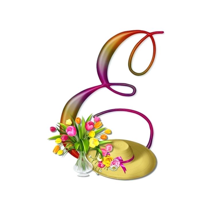 736x736 Flower Letters Clip Art Themusicfoundry Future