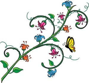 300x279 Floral Clip Art Images Clipart Panda