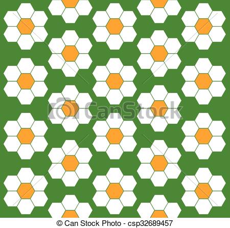 450x446 Flower Pattern Clipart Vector