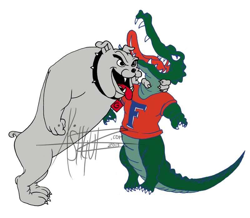 800x698 Florida Gator Logo Clip Art