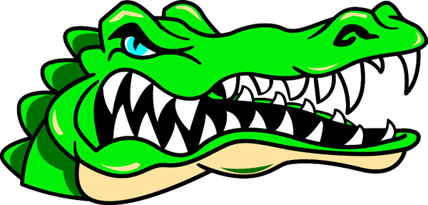 600x287 Collection Of Gator Head Clipart High Quality, Free Cliparts