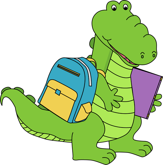 543x550 Alligator Going To School Alligators Alligators