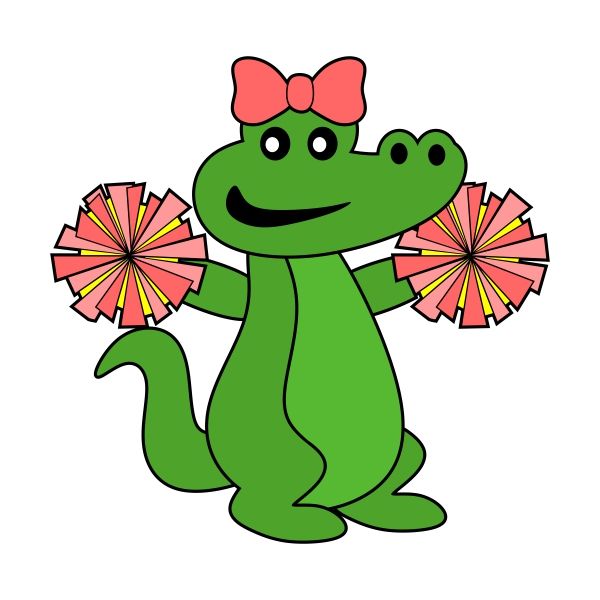 600x600 Amphibian Clipart Florida Gator