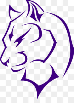 260x360 Black Panther Cougar Drawing Clip Art