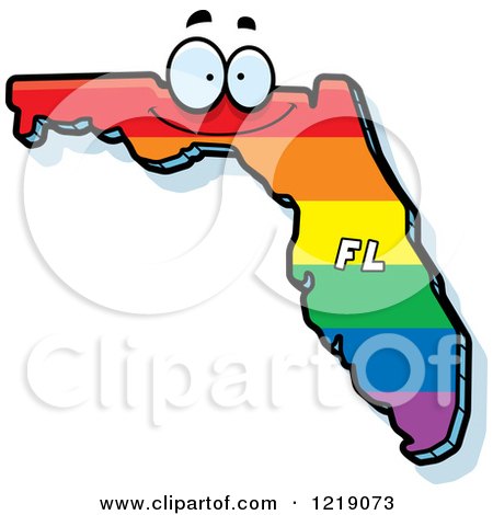 450x470 Royalty Free (Rf) Florida Map Clipart, Illustrations, Vector