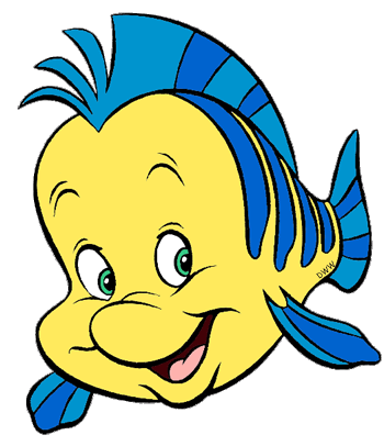 350x406 Flounder Clip Art Disney Clip Art Galore