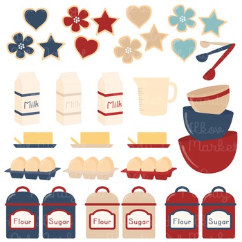 350x350 In The Kitchen Baking Clipart Amp Vectors In Americana