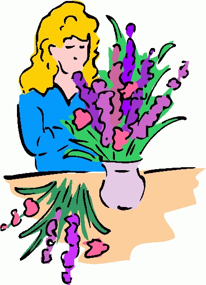 425x588 Clipart Of Flower Arrangements New Funeral Flowers Clip Art To Pin