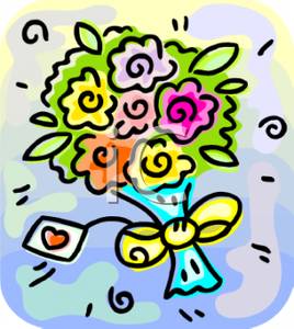 268x300 Free Clipart Flower Arrangements Collection