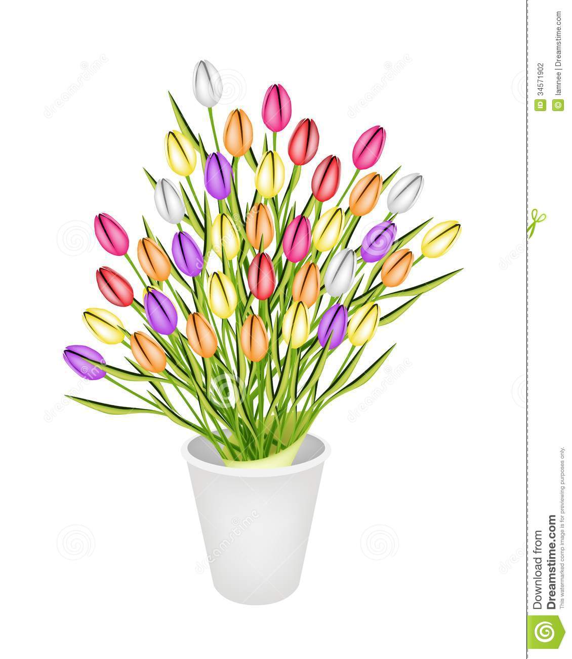 1130x1300 Spring Flowers Bouquet Clipart
