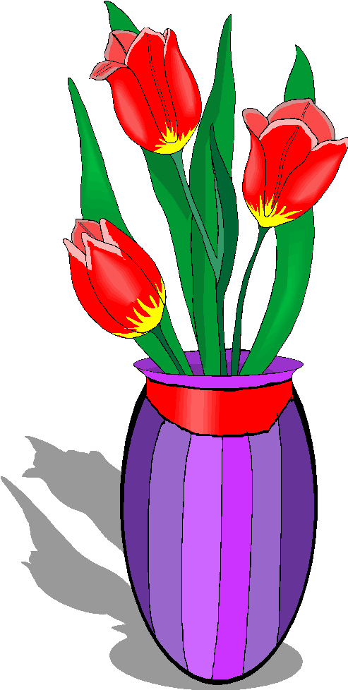 493x978 Flower Vase Clipart Clipartlook