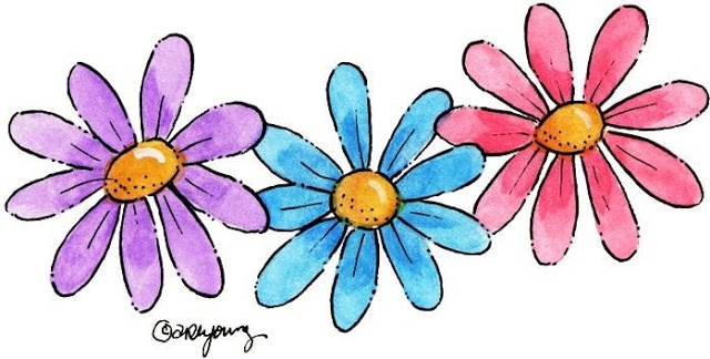 640x324 378 Best Clip Art, Etc. Flowers Images Painting