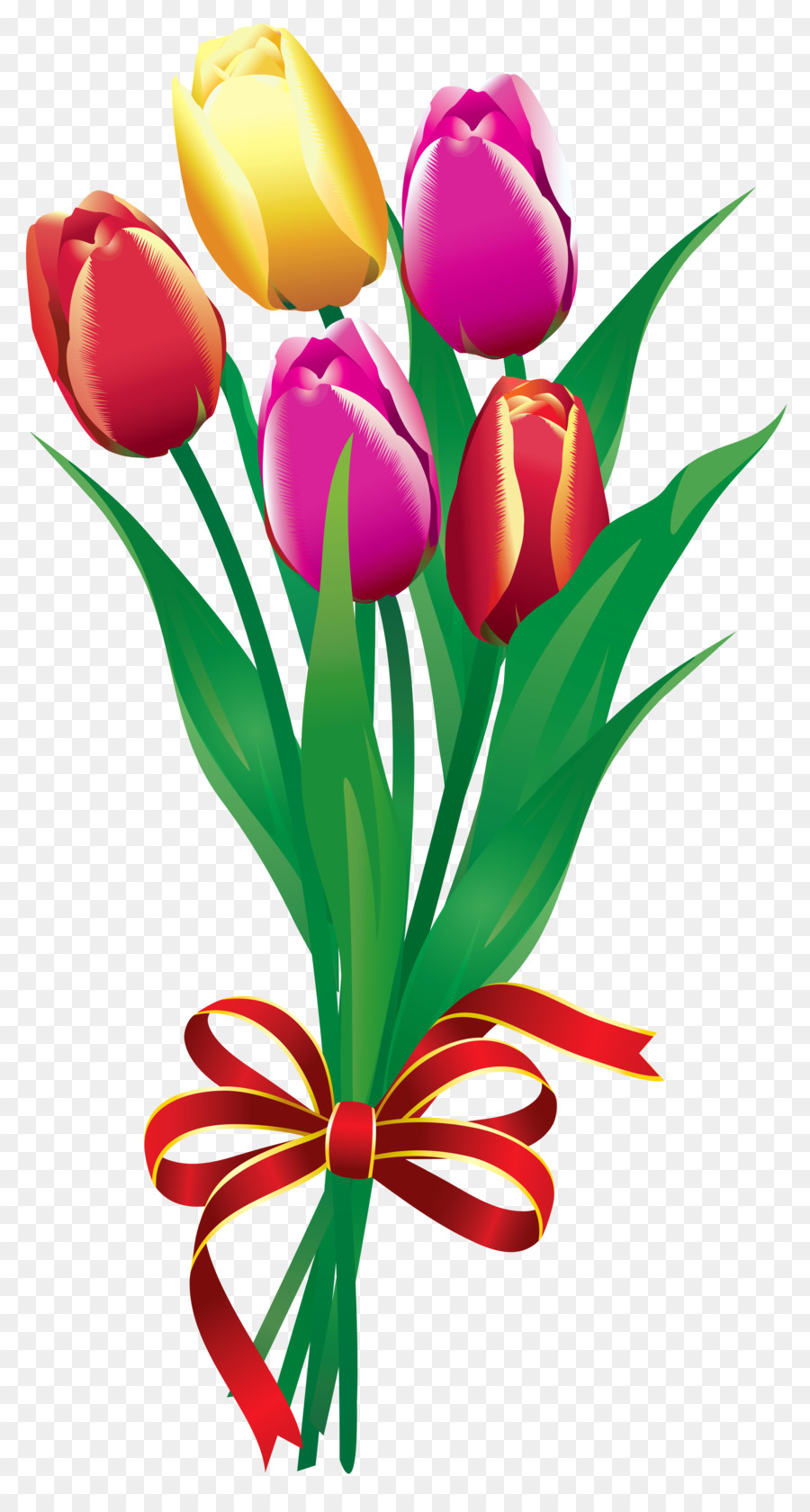 900x1680 Flower Bouquet Tulip Clip Art