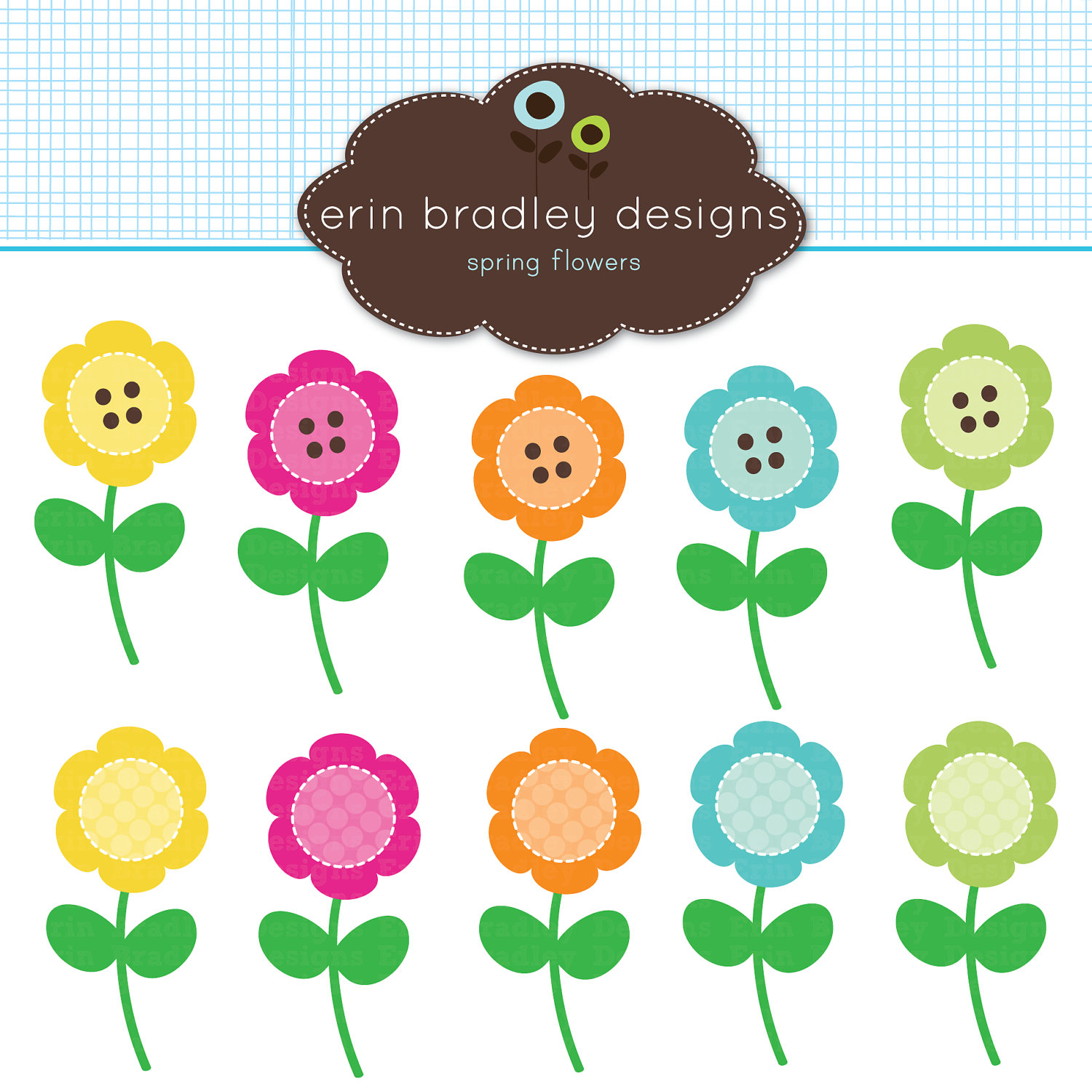 1500x1500 Free Floral Clip Art