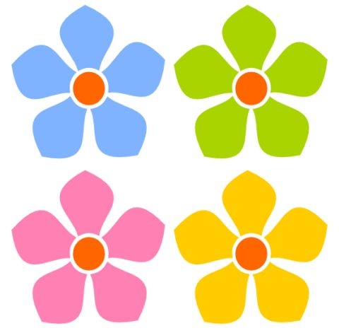 480x471 Little Flower Clipart 379 Best Borders Images Clip Art Images
