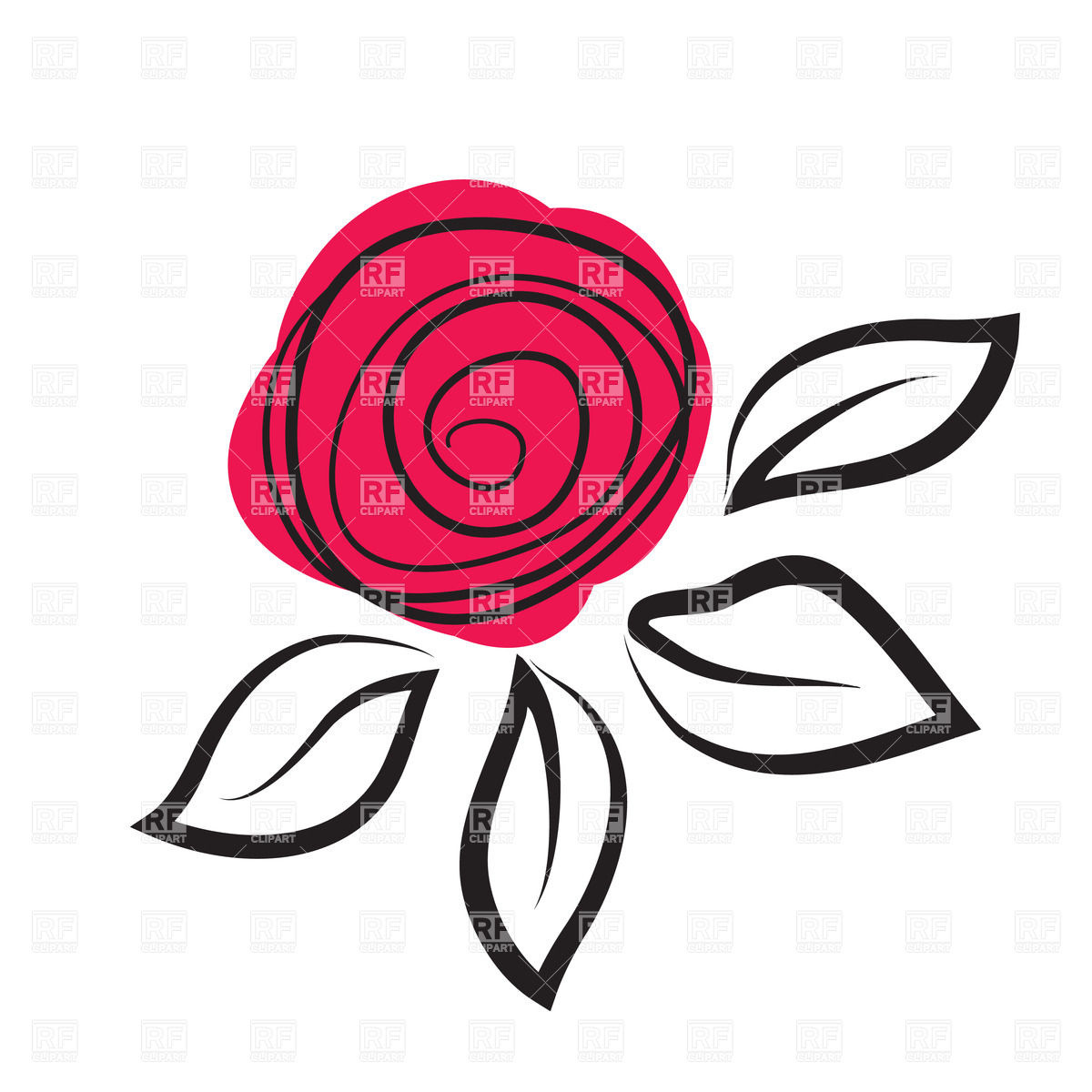1200x1200 40 Inspirational Red Rose Clip Art Flowers Idea Decorations