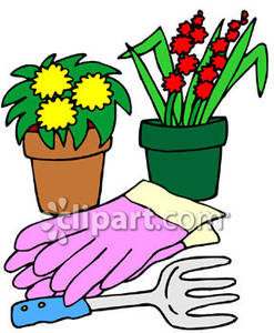247x300 Gardening Gloves Clipart