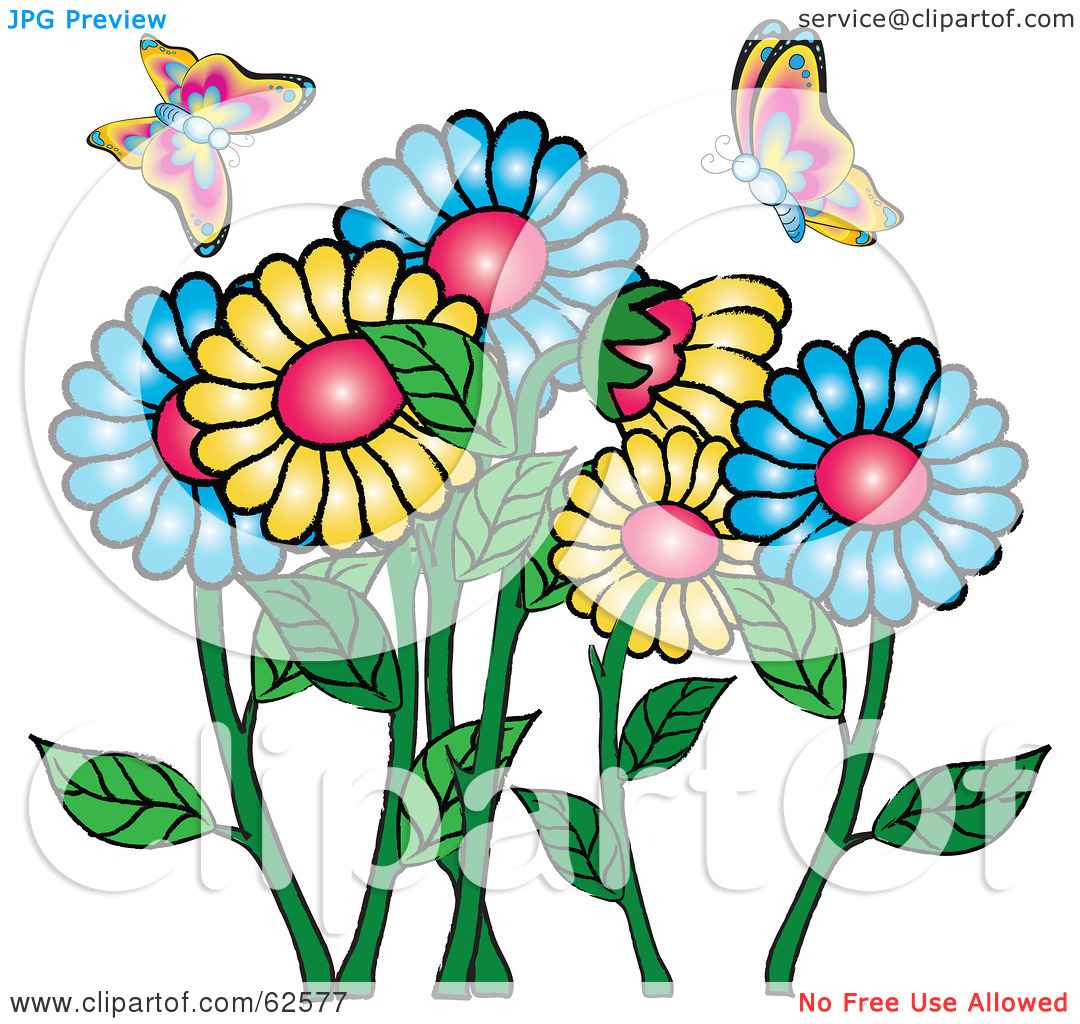 1080x1024 Spring Garden Clipart Flower Garden Clip Artroyalty Free Rf