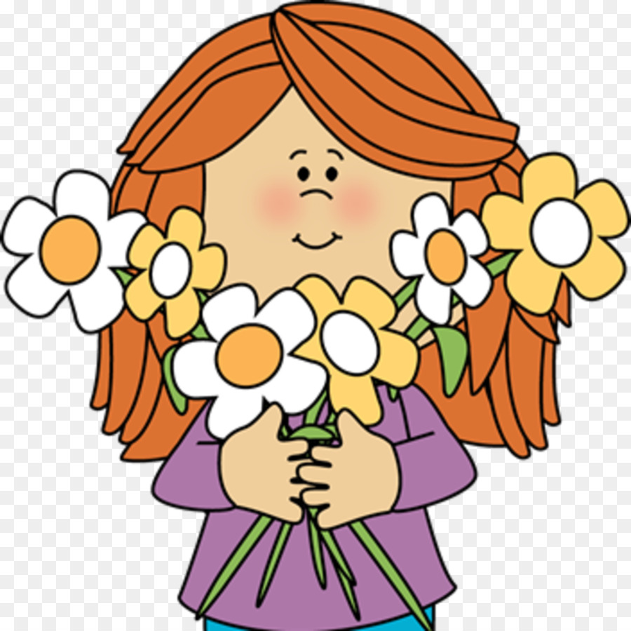 900x900 Flower Girl Child Clip Art