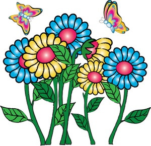 300x290 Clip Art Flowers Will Clipart Colored Flower Vase Clip Arth Vases