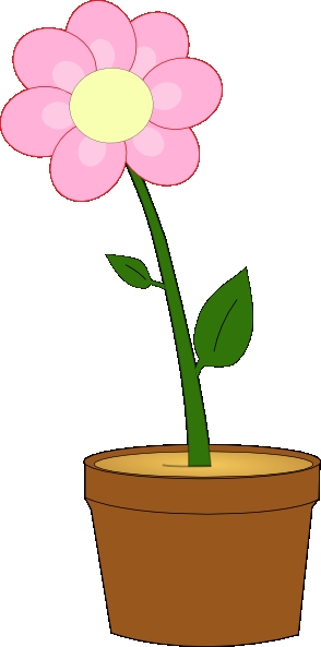 294x593 Flower Pot Clipart Png