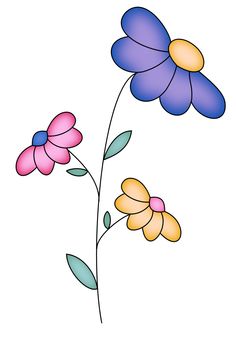 236x337 Artbyjean Clipart Flower Pot Flowers In Bunches
