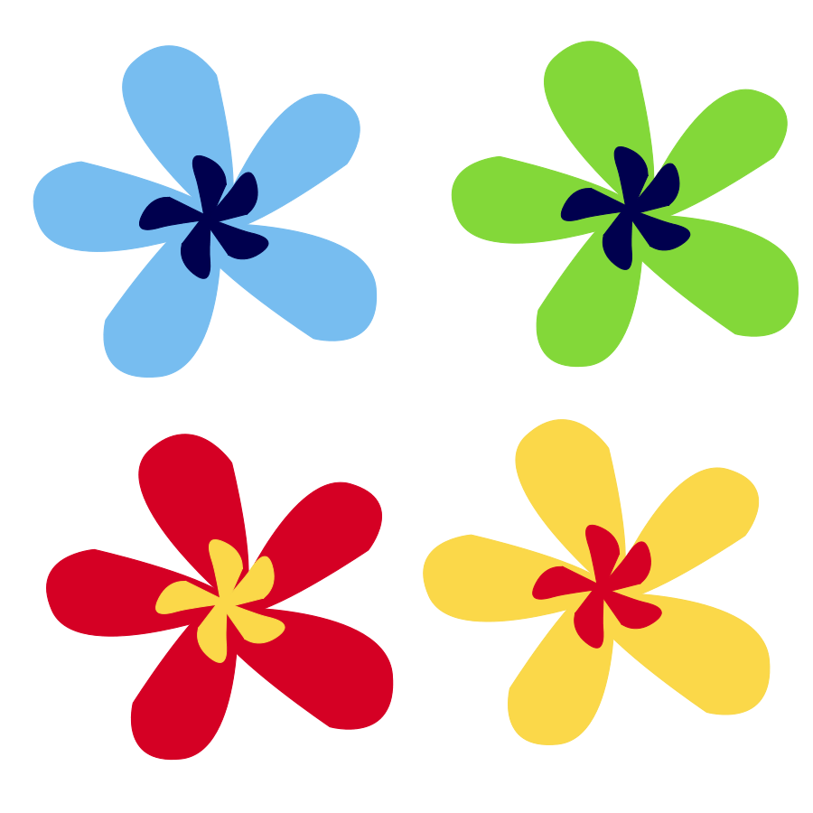 900x900 Flower Pattern Cliparts