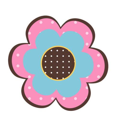 500x500 Juoliveira Cutefamily Flower02.png Clipart Patterns Scrapbook