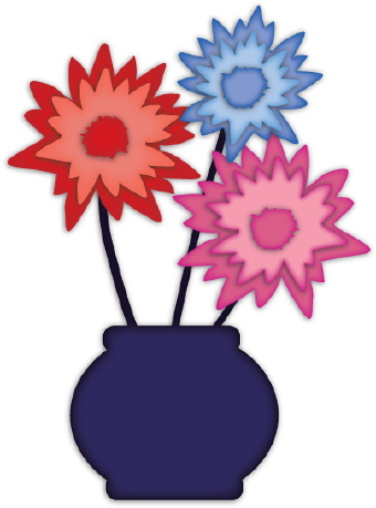 340x459 Flower Clip Art
