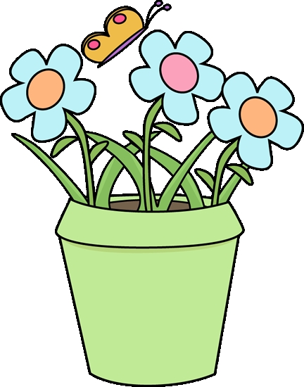 432x550 Clipart Flower And Pot Gardening Flower Pot Clip Art Gardening