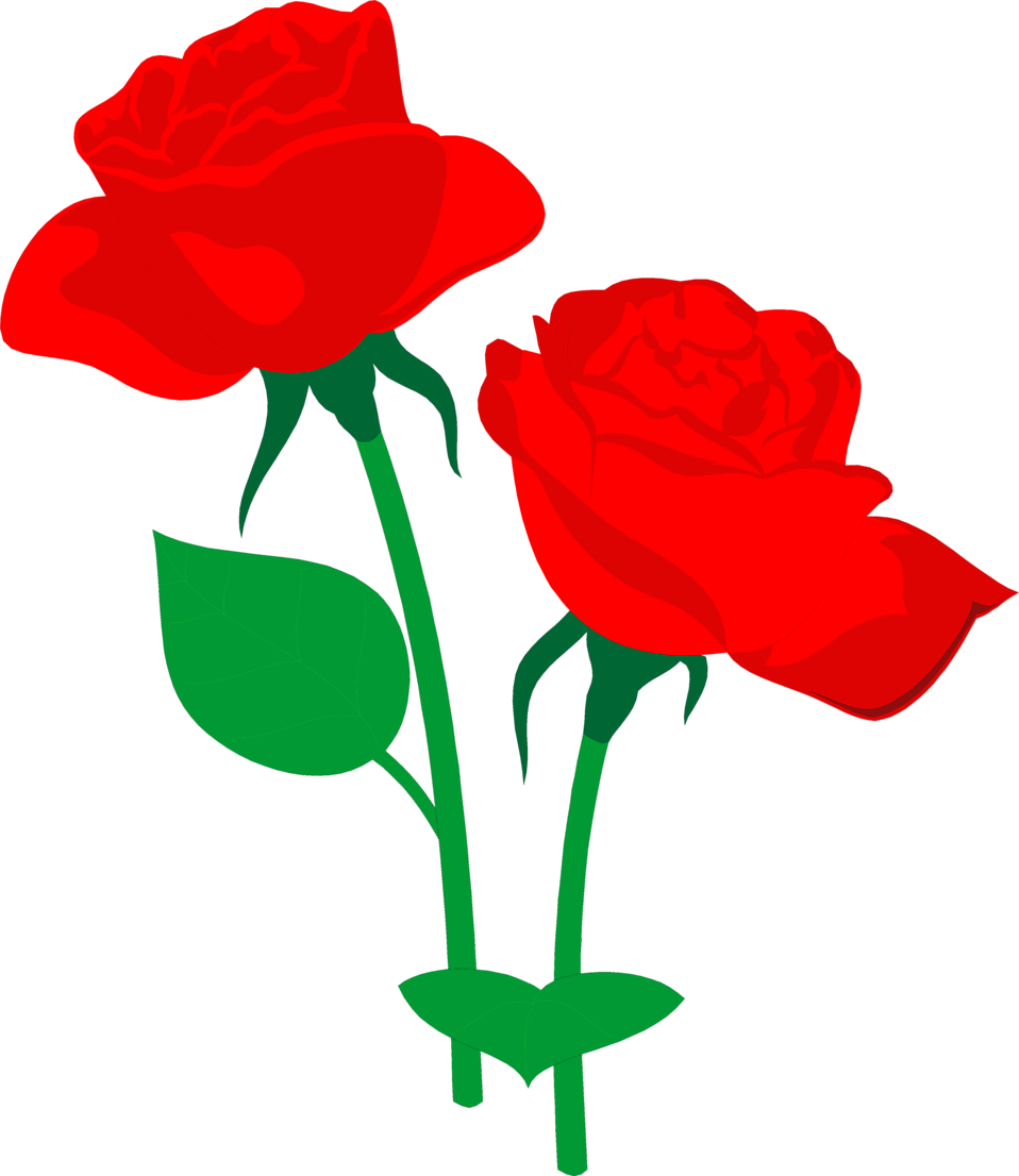 958x1106 Flower Rose Clip Art
