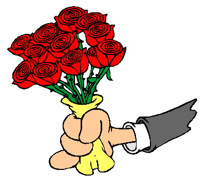 409x374 Rose Clip Art
