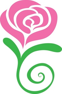 198x300 Top 81 Pink Rose Clip Art
