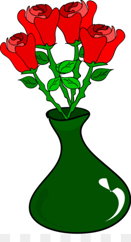260x480 Vase Of Flowers Clip Art