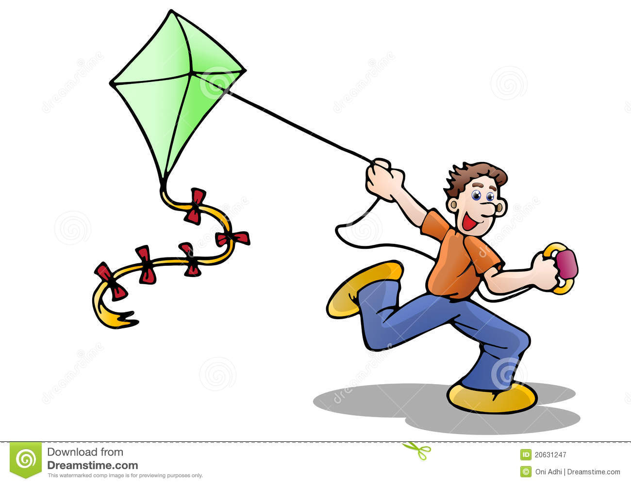 1300x1000 Flying Kite Clipart