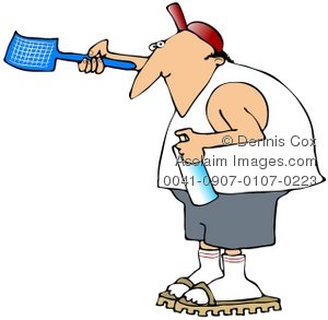 300x293 Clipart Illustration Fly Killer