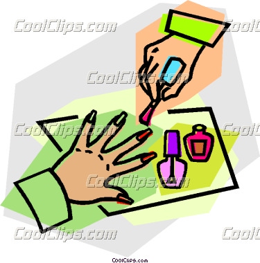 375x380 Clip Art Polish Manicure Clipart
