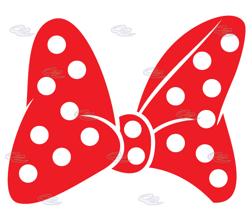812x697 Minnie Bow Clipart
