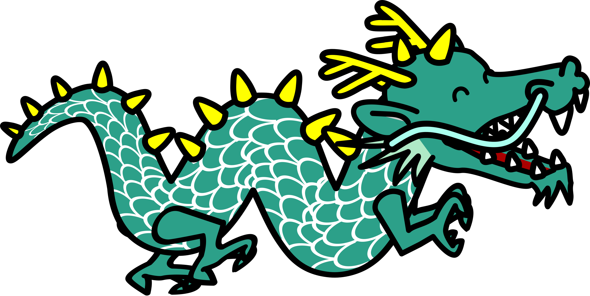 2400x1206 Dragon Clipart Images 101 Clip Art