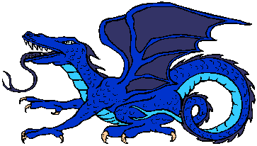 363x206 Blue Dragon Clipart