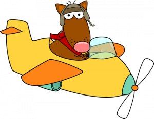 300x233 Flying Dog Clipart Dog Flying Airplane Clip Art Dog Flying