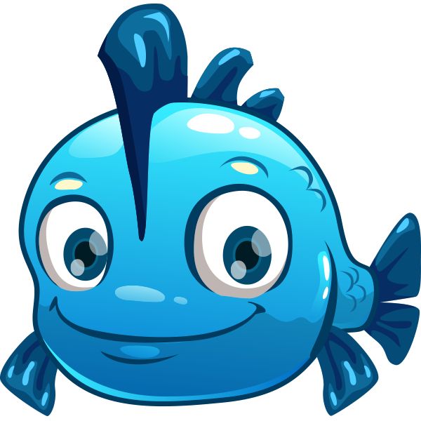 600x600 Fish Clipart Smile 3531933