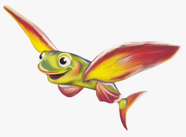 650x480 Flying Fish, Animal, Wing, Mouth Png Image And Clipart For Free