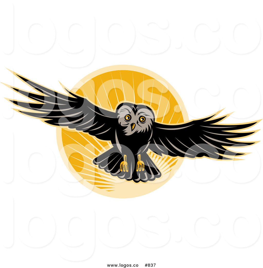 1024x1044 Royalty Free Vector Logo Of An Owl By Patrimonio