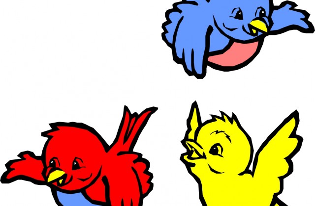 640x420 Flying Parrot Clip Art